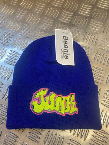 Junk Clothing blue Beanie