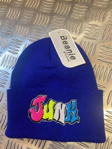 Junk Clothing blue Beanie